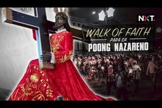 Panoorin: Walk of Faith para sa Poong Nazareno