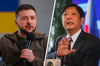 Marcos inuudyok na makipag-usap kay Zelensky
