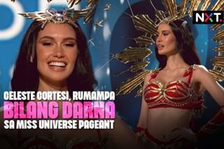 Celeste Cortesi, rumampa bilang Darna sa Miss U pageant