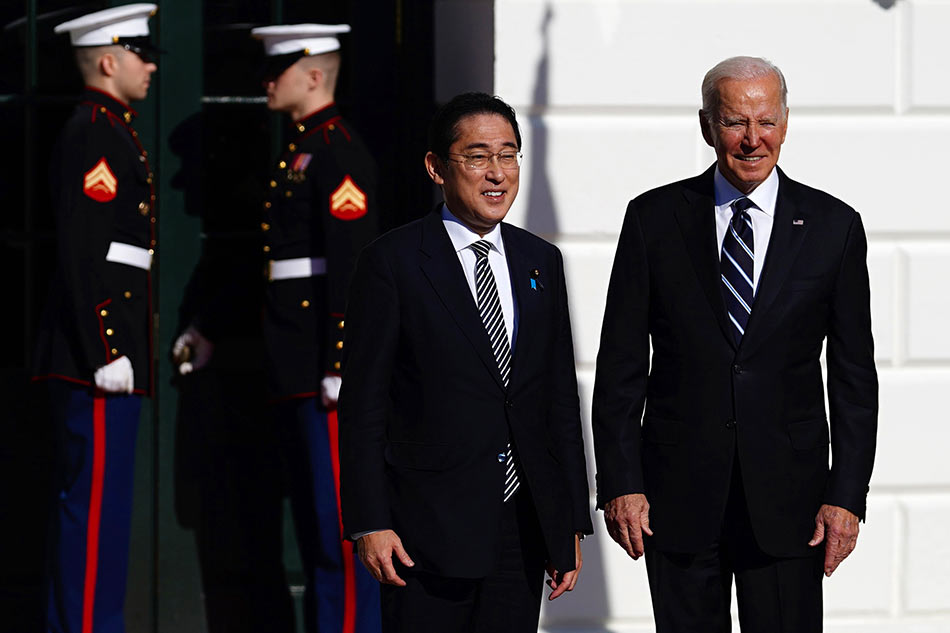 Japanese PM Visits U.S. To Talk Security With Obama