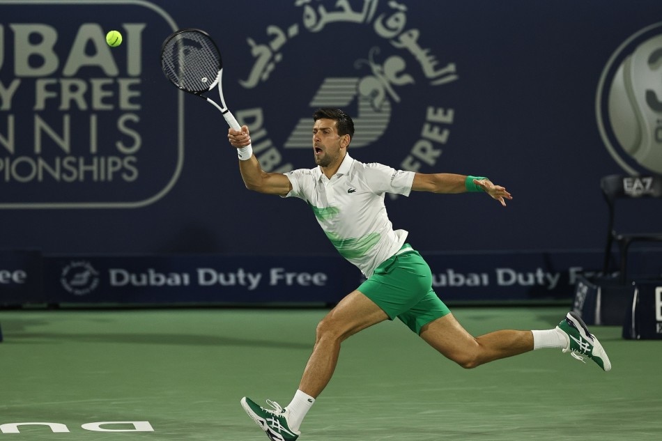 Ons Jabeur Tennis - Dubai Tennis Championships 2020 - Dubai - WTA - Dubai  Duty Free Tennis Stadium - United Arab Emirates - 2020