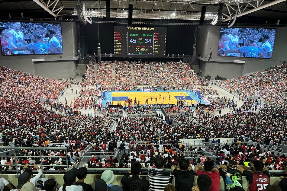 Game 7 Sets New PBA Attendance Record ABS CBN News