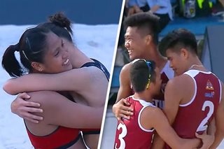 NCAA: Letran, Perpetual rule beach volleyball tilt