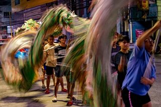 Dragon dancers return to bring luck