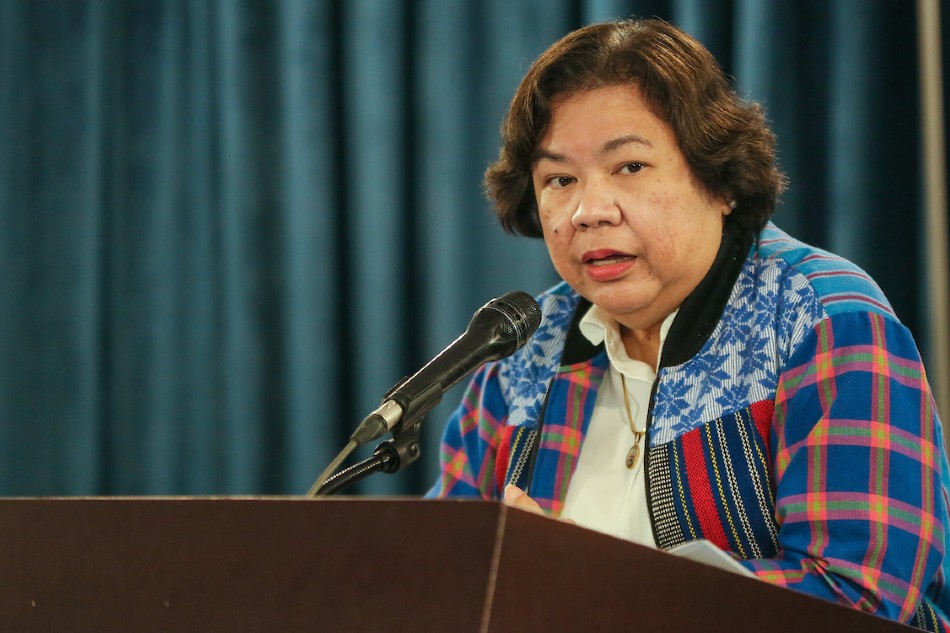 Department of Migrant Workers Secretary Susan ‘Toots’ Ople on Jan. 10, 2023. Jonathan Cellona, ABS-CBN News/File