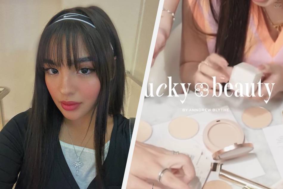 Andrea Brillantes is launching a makeup brand called Lucky Beauty. Instagram/Andrea Brillantes