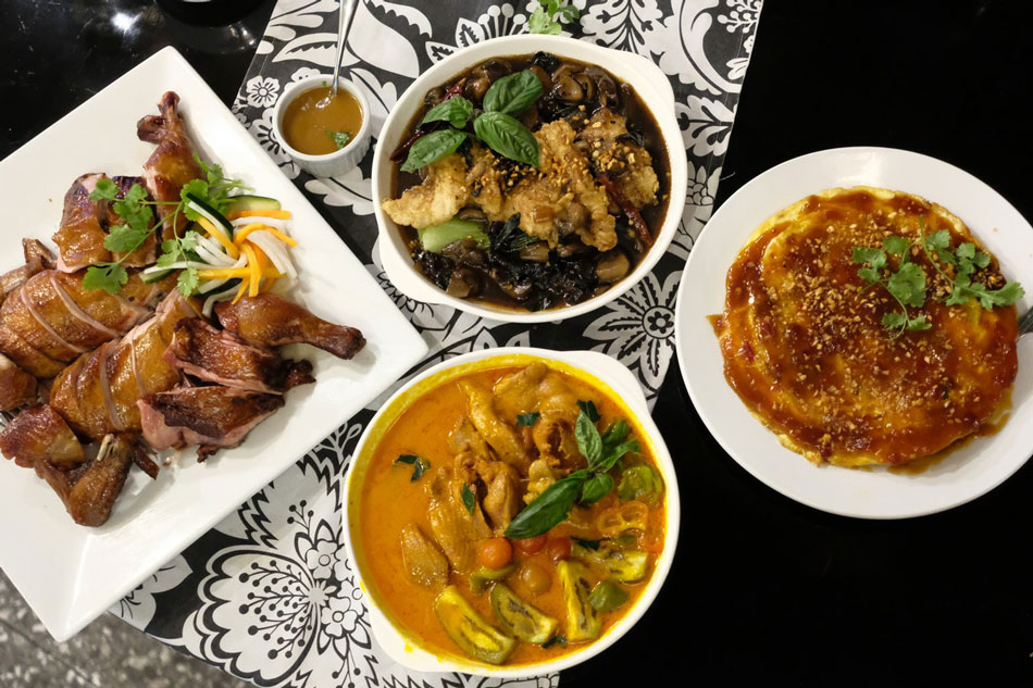 New dishes of Pandan Asian Cafe. Jeeves de Veyra