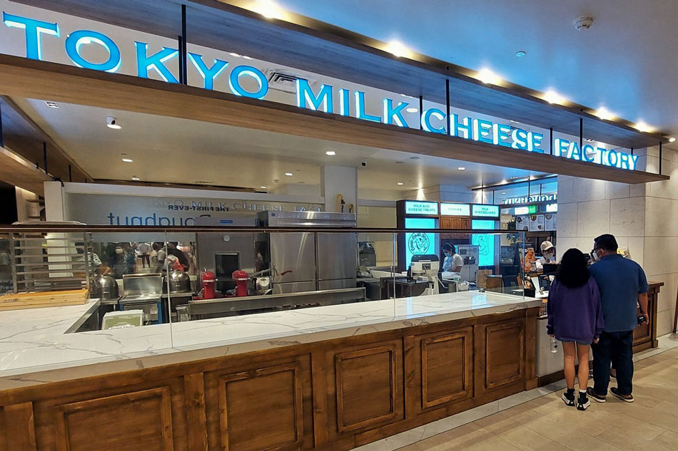  Tokyo Milk Cheese Factory at Mitsukoshi BGC. Jeeves de Veyra