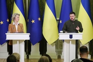 Zelensky warns of Russia 'revenge' as EU chief visits