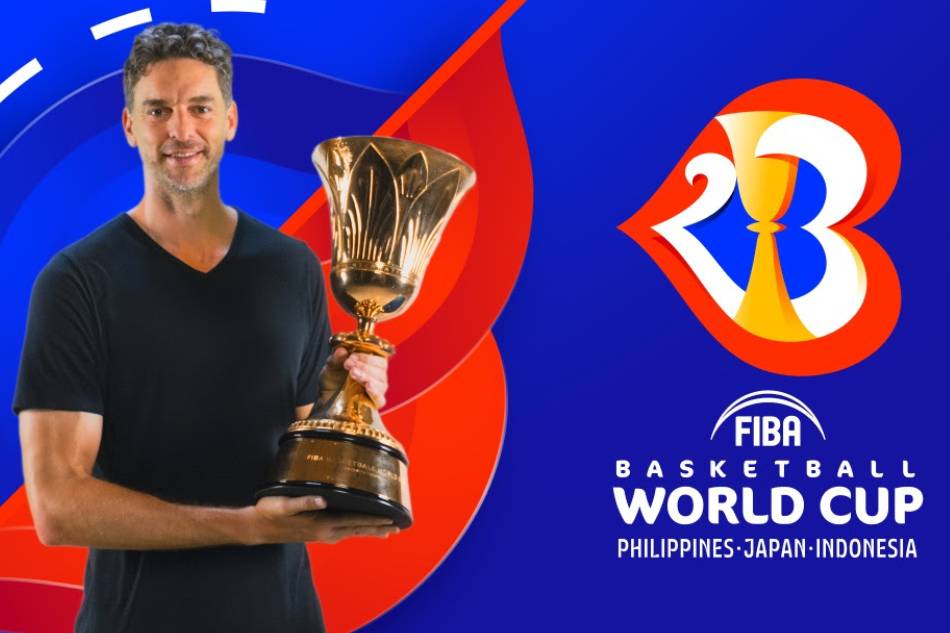 Spain's Pau Gasol will be a Global Ambassador of the FIBA World Cup 2023. Handout photo.