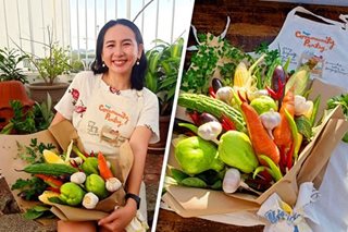 'Gulay bouquet' alok ng community pantry bilang tulong sa mga magsasaka