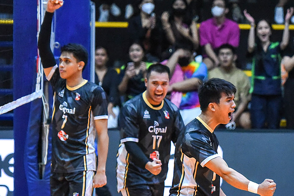 Spikers Turf: Cignal shoots down Air Force for 3rd straight win | ABS ...