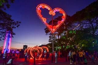 Quezon City park gears up for Valentine's