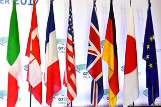  G-7 top diplomats agree on unity over China