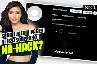 Social media pages ni Liza Soberano, na-hack?