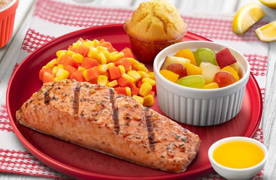 Kenny Rogers Roasters' Grilled Salmon. Handout