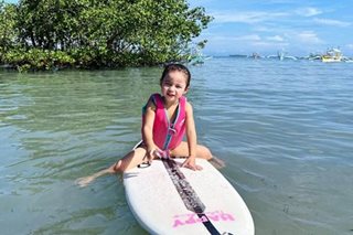 Andi's daughter Lilo wows netizens with surfing skills