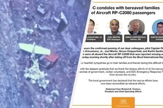 EDC names 4 fatalities in Cessna plane crash