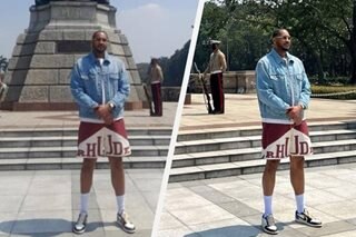 LOOK: Carmelo Anthony is in Manila, visits Luneta