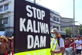 Mga katutubong kontra Kaliwa Dam nagmartsa pa-NCR