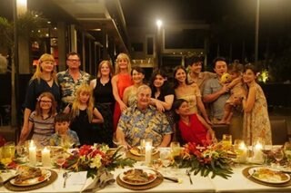 Anne Curtis, family in La Union for dad's 80th birthday