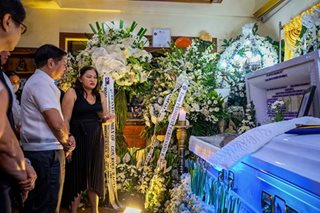 Marcos visits Degamo wake, vows justice for slain ally