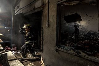 Fire in Kawit grocery