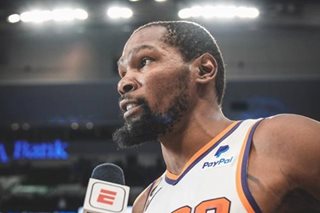 NBA: Durant misses Phoenix home debut after injury