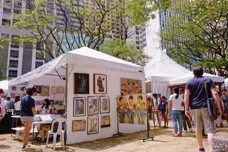 Art in the Park returns outdoors after three years