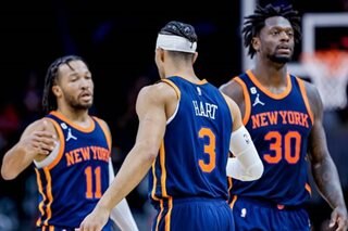 Randle, Barrett spark Knicks over Lakers to snap skid