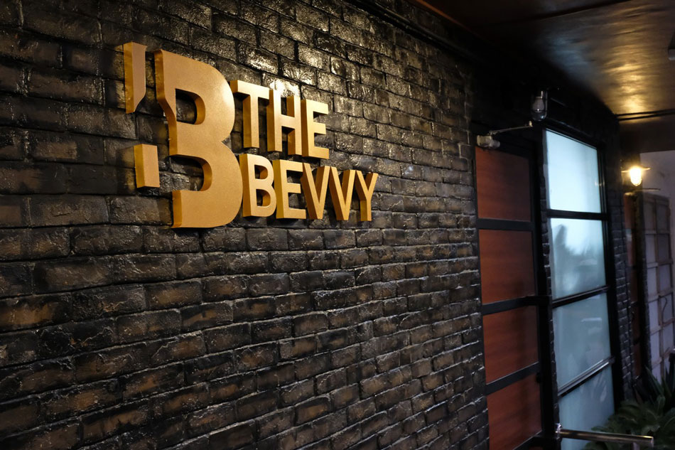 The Bevvy has reopened after a month for renovations. Jeeves de Veyra