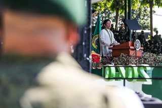 Marcos nangako ng makabagong gamit para sa Army