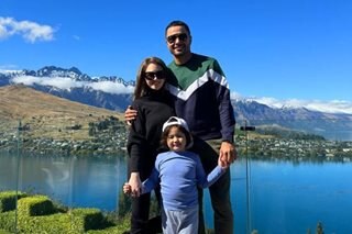 Ellen Adarna, Derek Ramsay in New Zealand for vacation with Elias