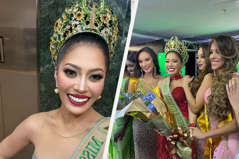 Newly crowned Miss Ecology International Meleah Moreno. Instagram/Meleah Moreno