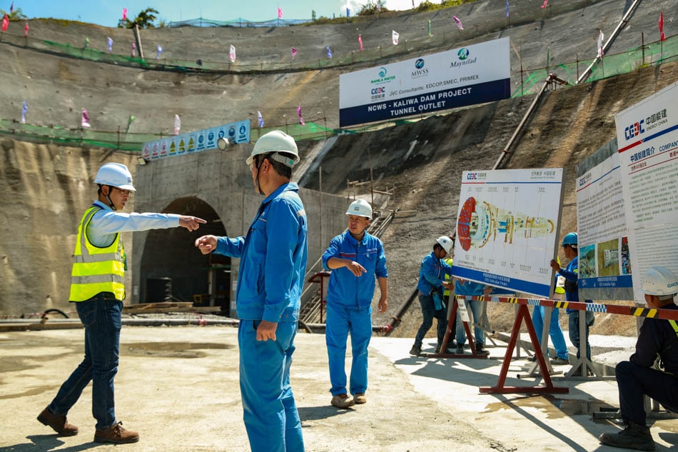 LOOK: Construction of Kaliwa Dam Project-Tunnel Outlet Portal 4