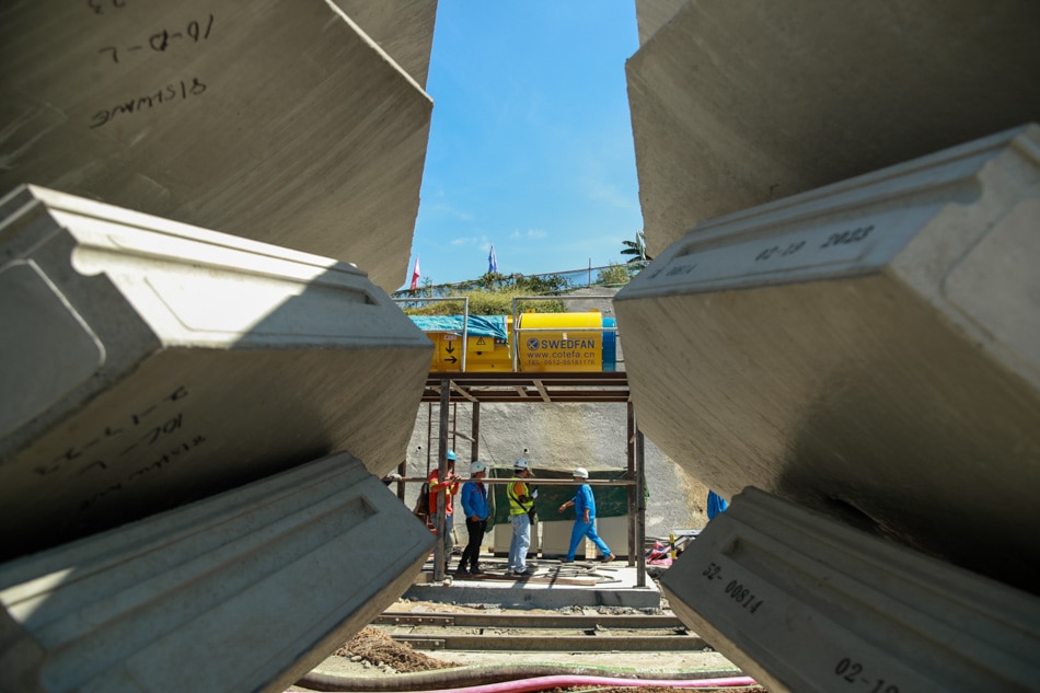 LOOK: Construction of Kaliwa Dam Project-Tunnel Outlet Portal 5