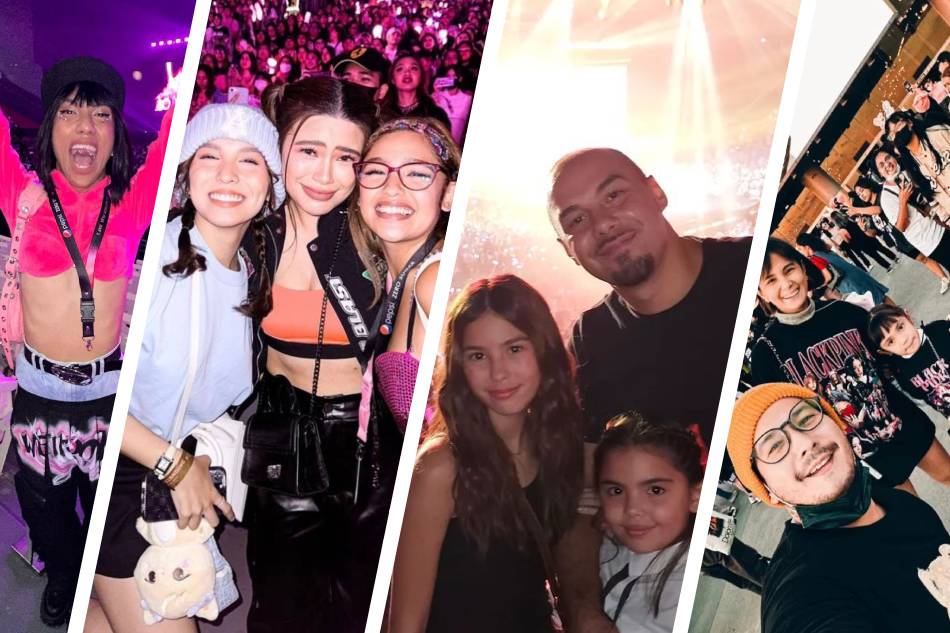 Some Filipino celebrities enjoyed the two-day concert of hit K-pop girl group Blackpink over the weekend March 25 and 26, 2023 at the Philippine Arena in Bulacan. 