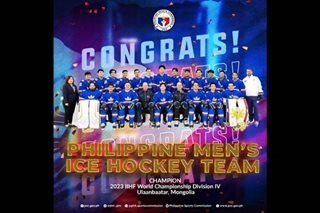 Team PH gains promotion after ruling ice hockey tilt