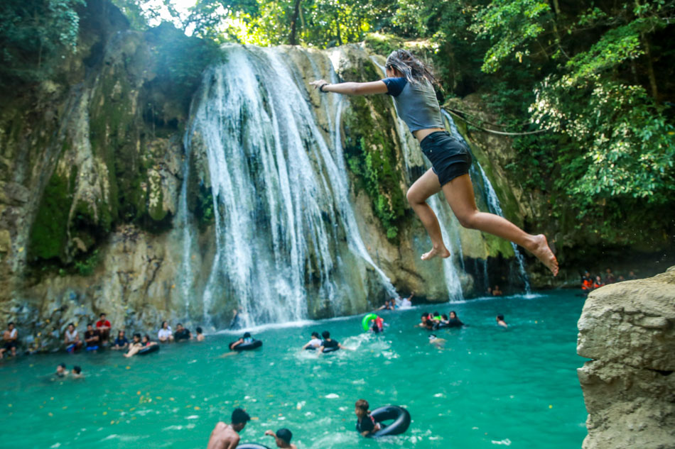 Summer fun in Daranak Falls