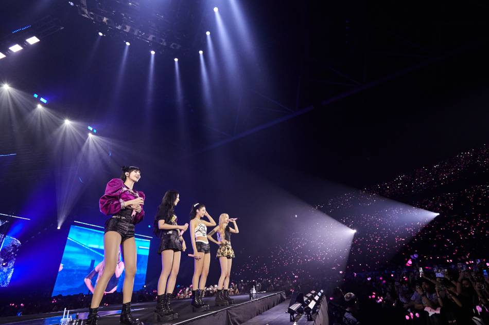 K-pop girl group Blackpink at the Philippine stop of its 'Born Pink' concert tour, held last March 25 and 26 at the Philippine Arena in Bulacan. Photo courtesy of YG Entertainment