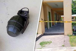 Estudyanteng nagdala ng granada sa paaralan, arestado