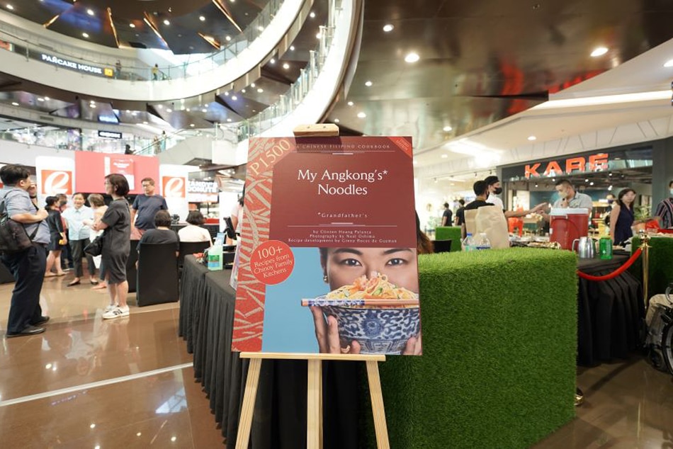 The third and latest edition of 'My Angkong's Noodles' was launched at Robinsons Magnolia over the weekend. Handout