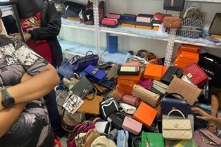 NBI raids P50-M worth of counterfeit luxury goods