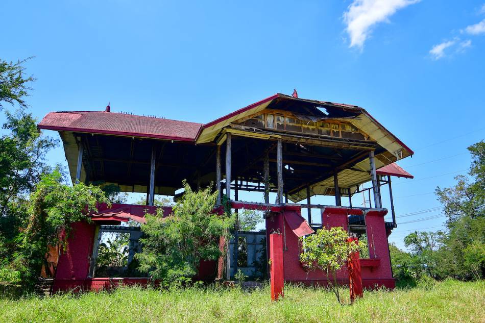 The Bahay na Pula in San Ildefonso, Bulacan on March 19, 2023. Mark Demayo, ABS-CBN News