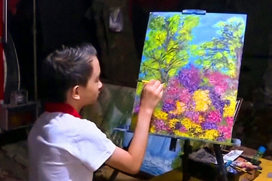 Rob Andrei Vallejo hopes to further grow as an artist, with the goal of helping those in need