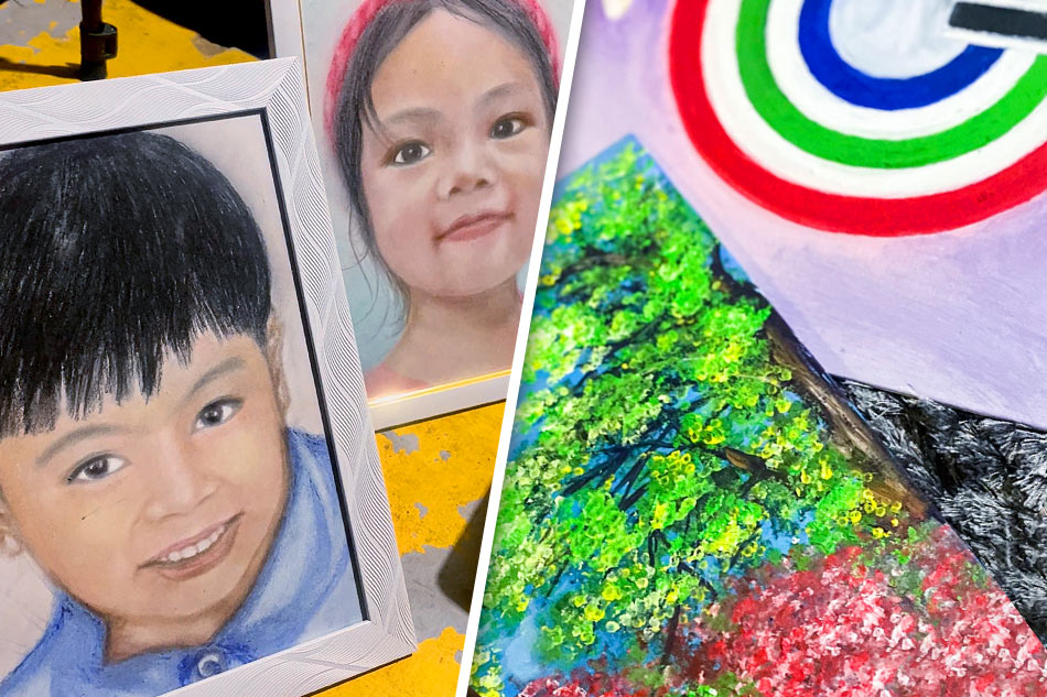 Rob Andrei Vallejo has helped more than 1,000 students already throug his paintings