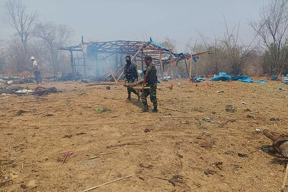 ASEAN Says 'strongly Condemns' Myanmar Air Strike | ABS-CBN News