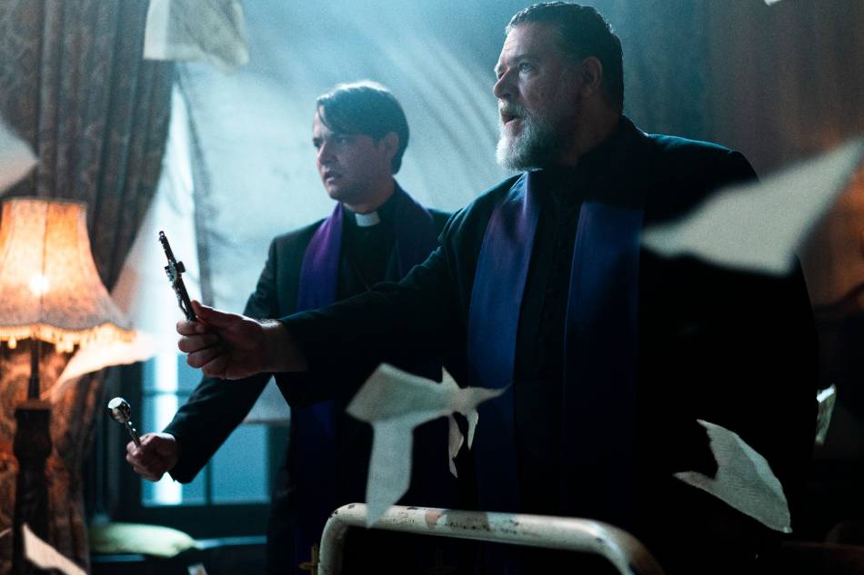 Russell Crowe stars in 'The Pope’s Exorcist.' Handout