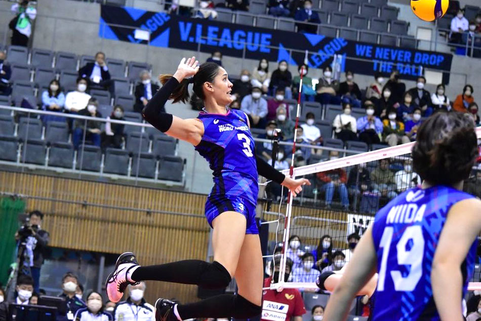 Jaja Santiago clinches spot in Japan V.League's Best 6