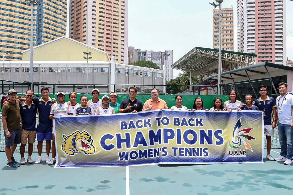 Uaap Tennis Nu Women Clinch 2nd Straight Crown Filipino News 